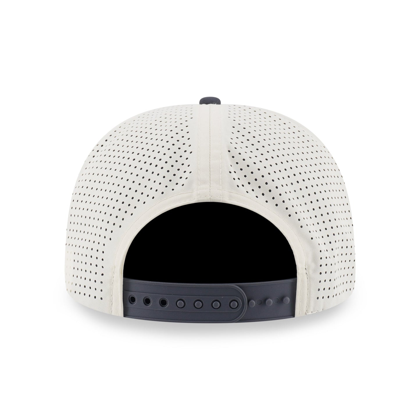 9SEVENTY Chicago White Sox Gradient 2-Tone Graphite Visor Chrome White Stretch Snapback