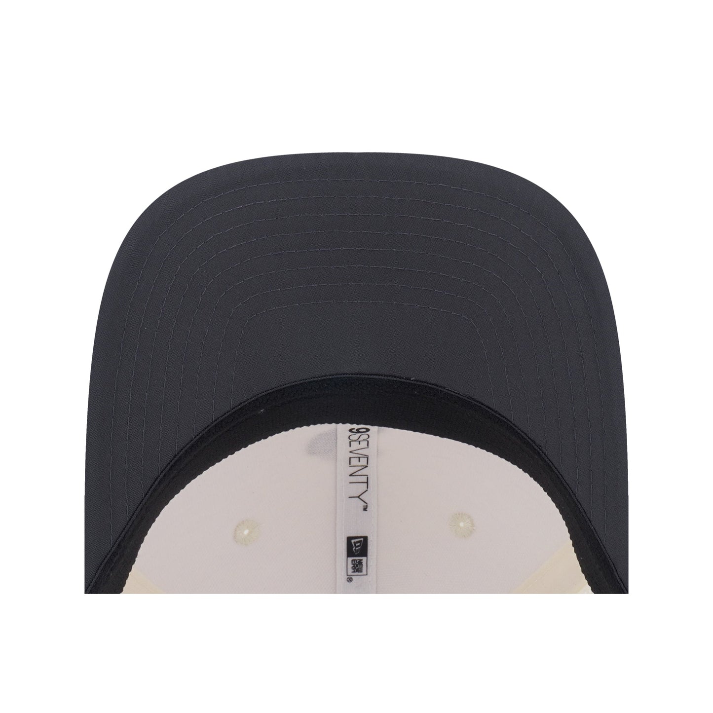 9SEVENTY Chicago White Sox Gradient 2-Tone Graphite Visor Chrome White Stretch Snapback