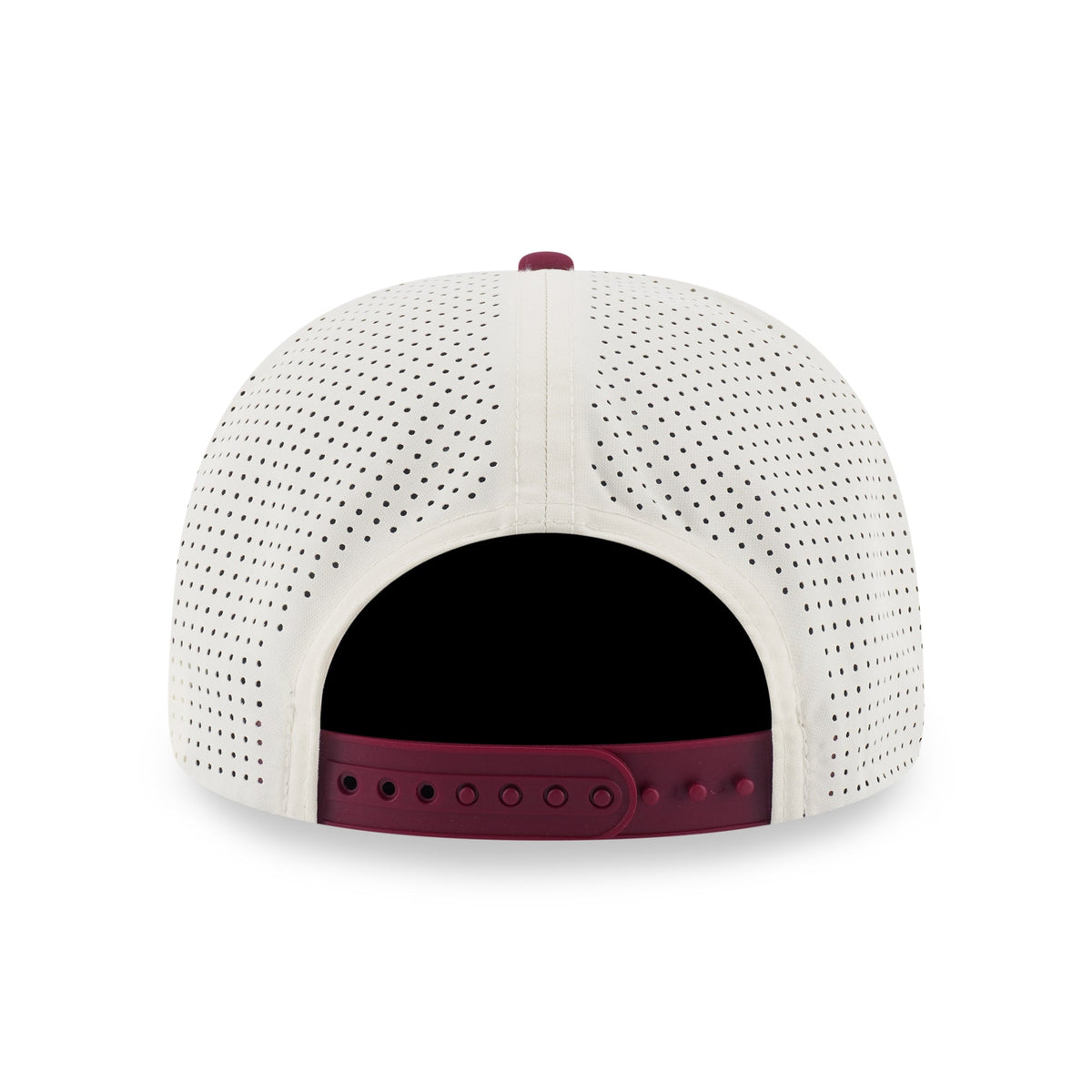 9SEVENTY Boston Red Sox Gradient 2-Tone Cardinal Visor Chrome White Stretch Snapback