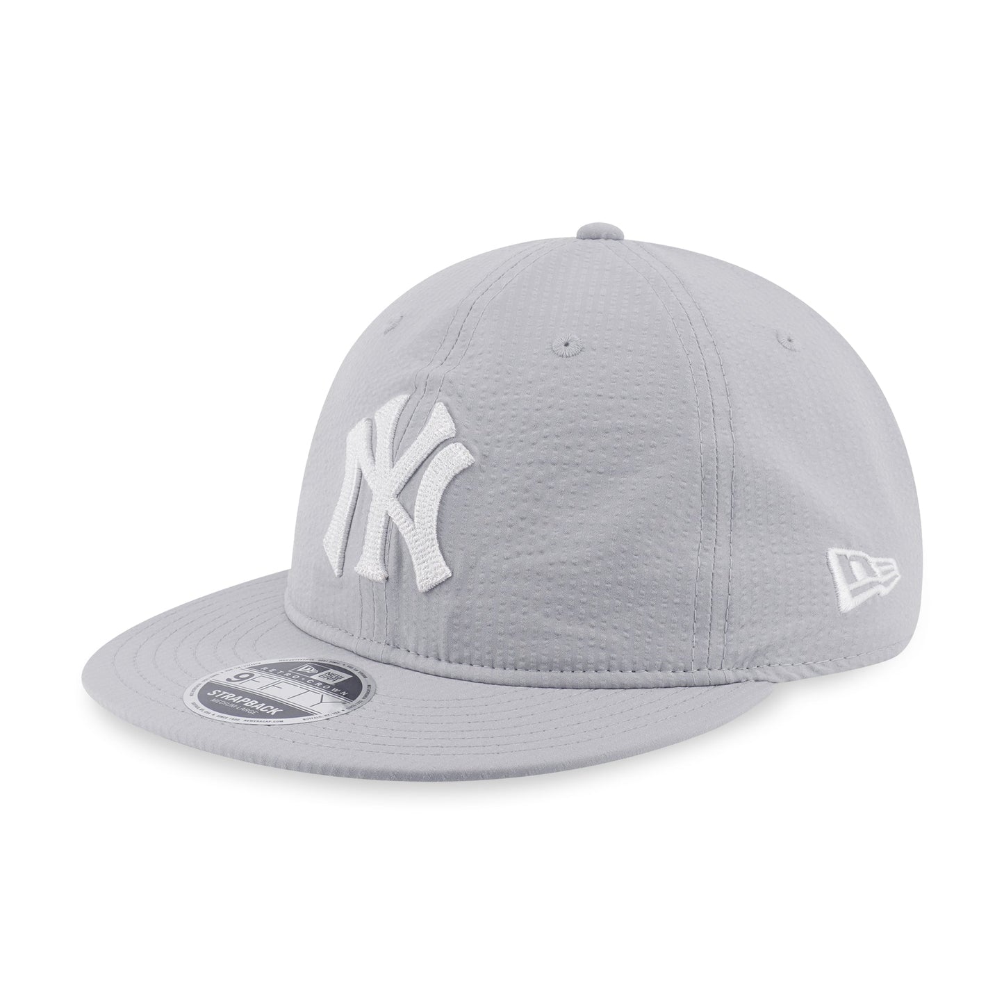 9FIFTY Retro Crown New York Yankees RC Seersucker Gray Adjustable