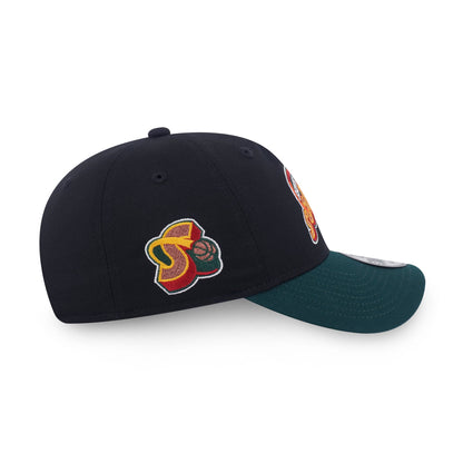 9FORTY Unstructured Seattle SuperSonics NBA Hardwood Classics 2-Tone Dark Green Visor Black Adjustable
