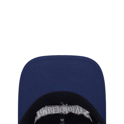 9FORTY Unstructured Minnesota Timberwolves NBA Hardwood Classics 2-Tone Deep Blue Visor Black Adjustable
