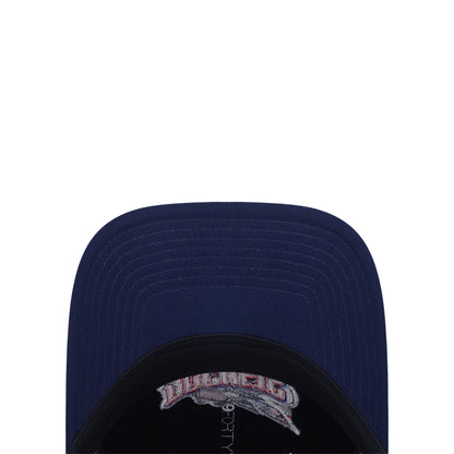 9FORTY Unstructured Houston Rockets NBA Hardwood Classics 2-Tone Oceanside Blue Visor Black Adjustable
