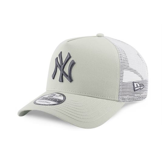 9FORTY A-Frame Trucker New York Yankees Color Era Soft Grass Snapback