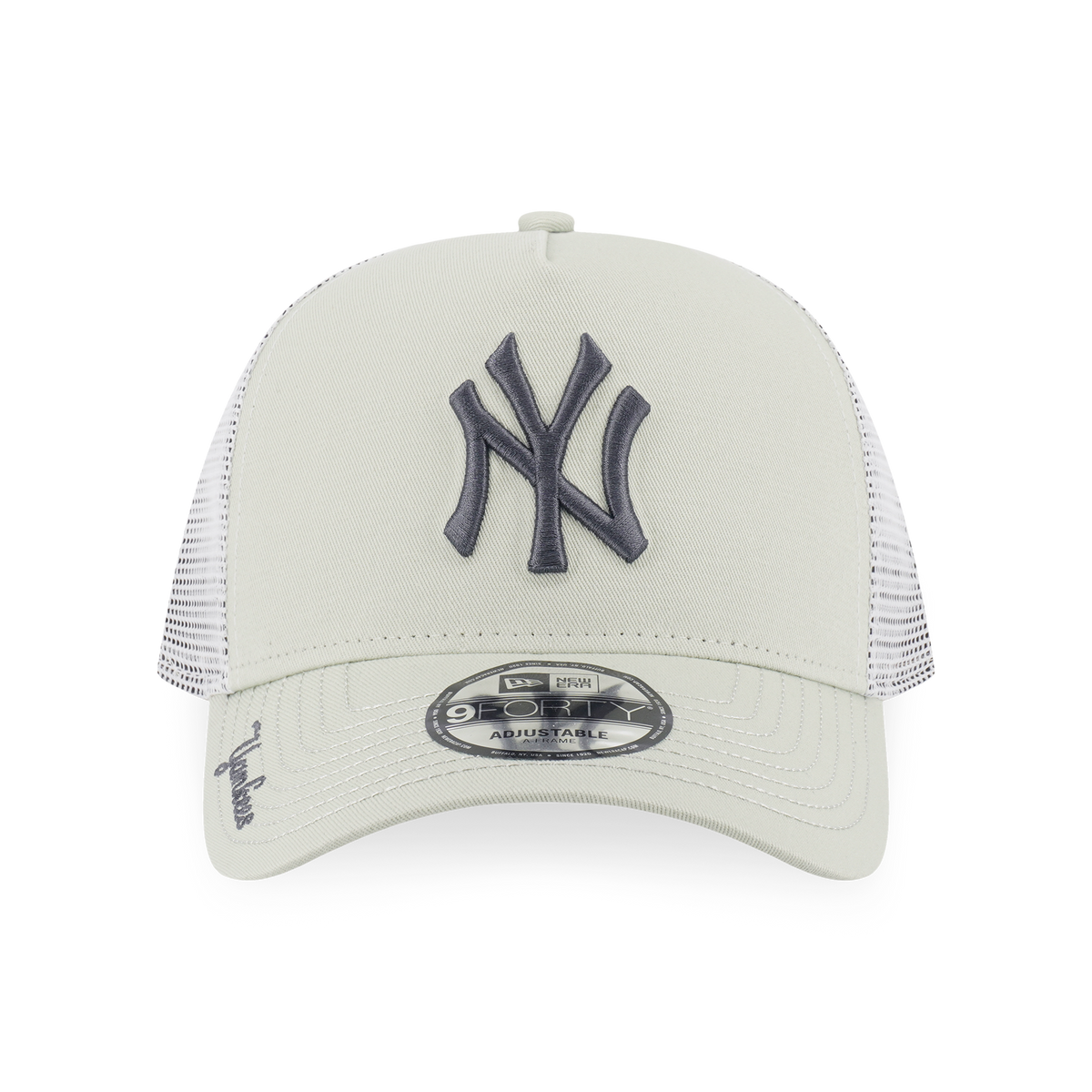 9FORTY A-Frame Trucker New York Yankees Color Era Soft Grass Snapback
