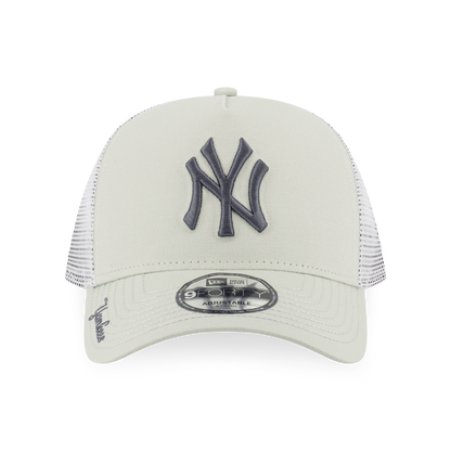 9FORTY A-Frame Trucker New York Yankees Color Era Soft Grass Snapback