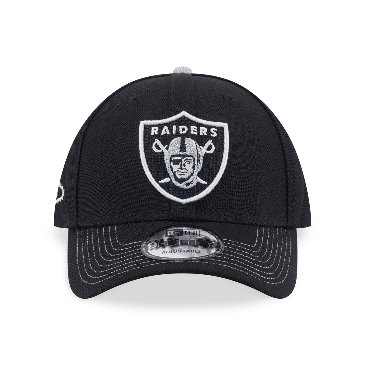 9FORTY Las Vegas Raiders New Era Fan Fam Black Adjustable