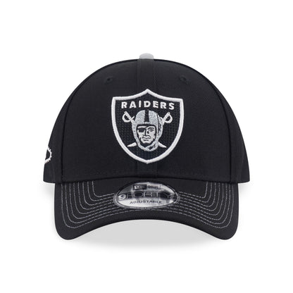 9FORTY Las Vegas Raiders New Era Fan Fam Black Adjustable