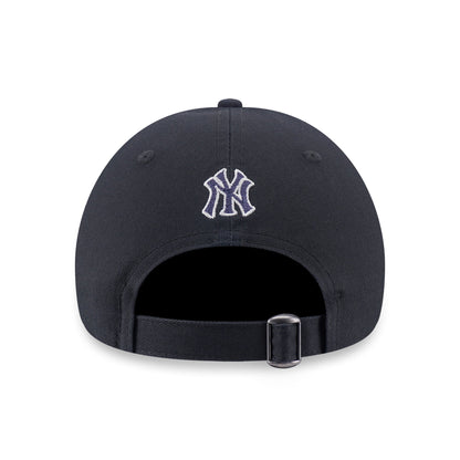 9FORTY New York Yankees MLB Patchwork Steel Clouds Gray Adjustable