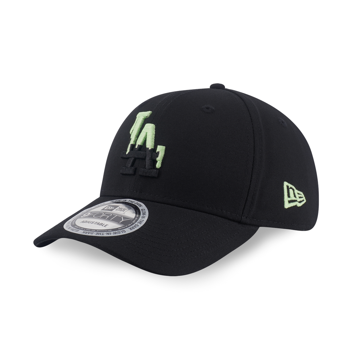 9FORTY Los Angeles Dodgers Glow in the Dark Black Adjustable
