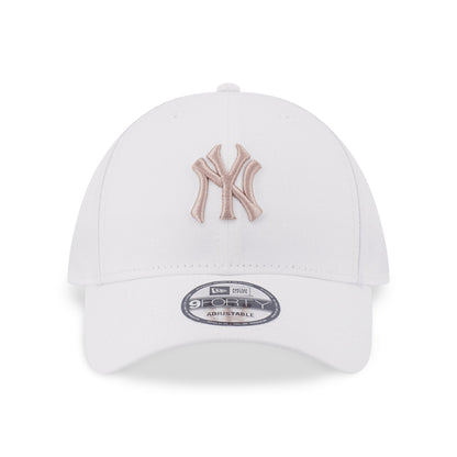 9FORTY New York Yankees Color Era White Adjustable