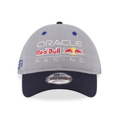 9TWENTY Oracle Red Bull Racing Red Bull 2-Tone Navy Visor Gray Adjustable