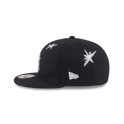 59FIFTY New York Yankees Punkcore Black Fitted