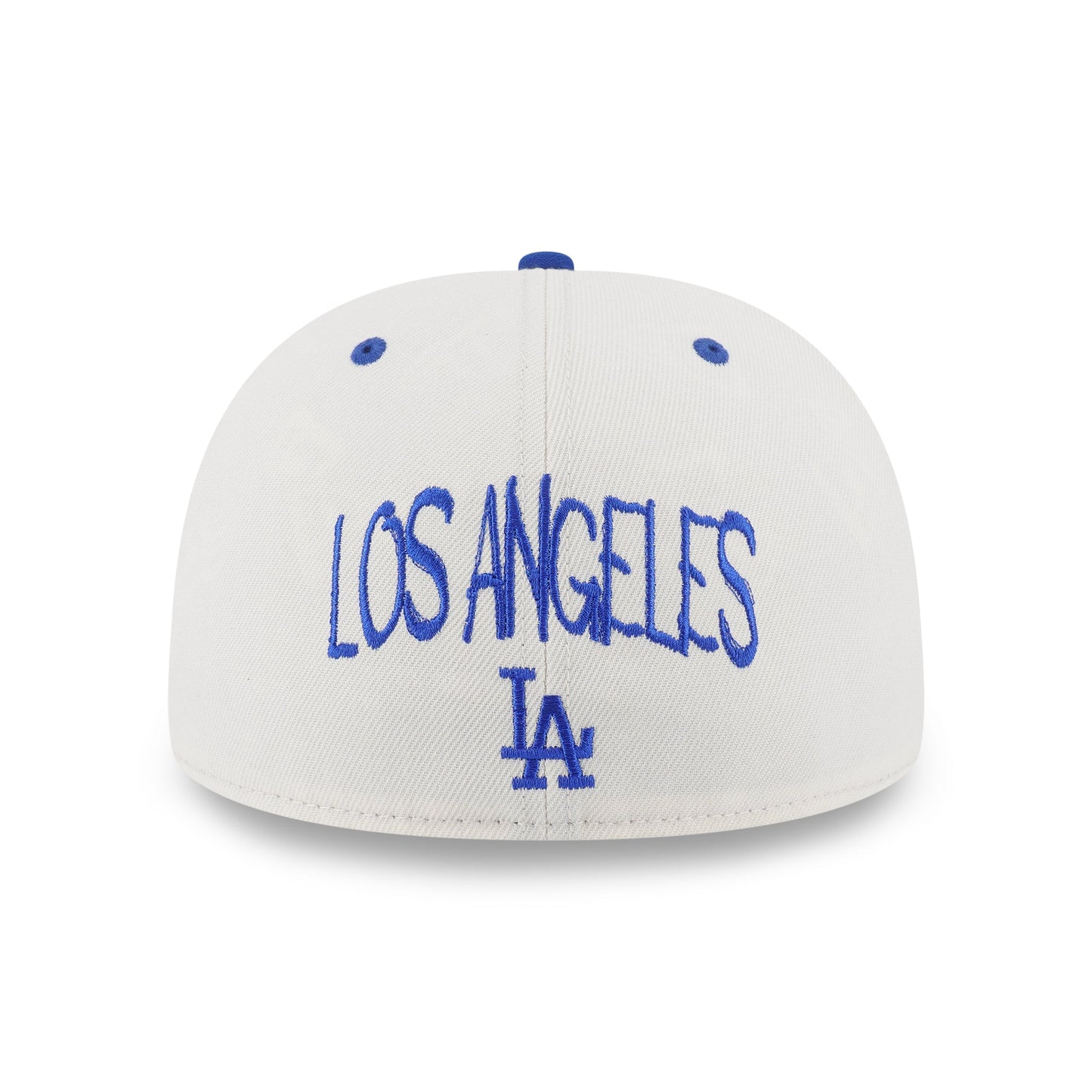 59FIFTY Los Angeles Dodgers Punkcore 2-Tone Dark Royal Visor Chrome White Fitted