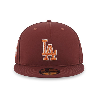 59FIFTY Los Angeles Dodgers Fall Park Pack Deep Auburn Fitted