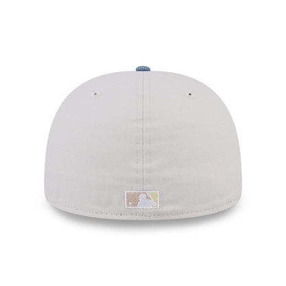 59FIFTY New York Yankees Denim Mix 2-Tone Denim Visor Stone Fitted