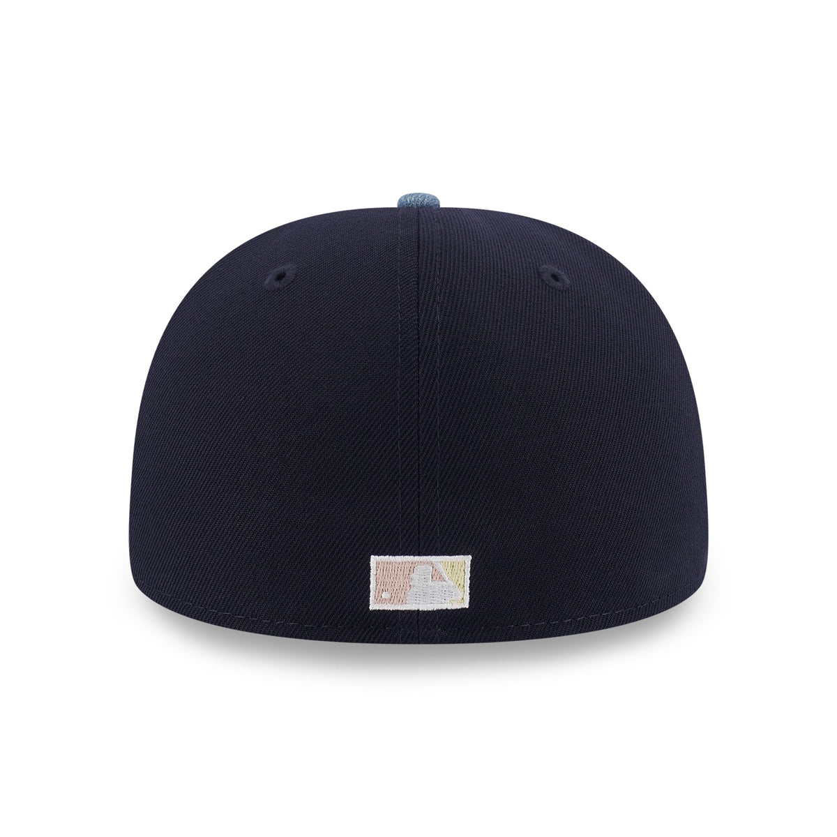 59FIFTY Los Angeles Dodgers Denim Mix 2-Tone Denim Visor Navy Fitted