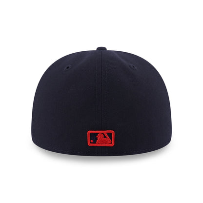59FIFTY Boston Red Sox Baseball Stitching Navy Fitted