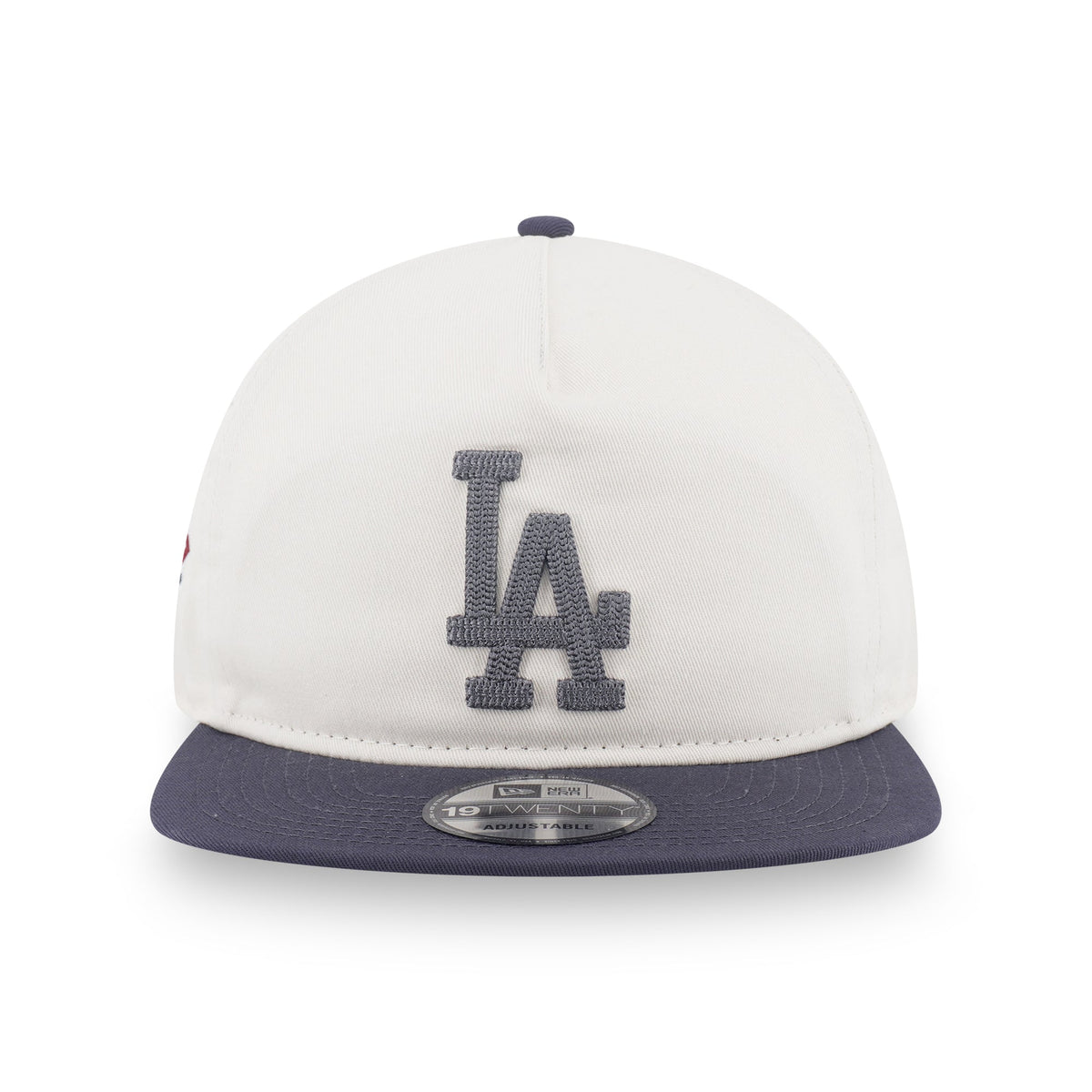 19TWENTY Los Angeles Dodgers 19TWENTY Pack 2-Tone Graphite Visor Chrome White Snapback