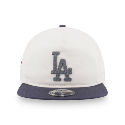 19TWENTY Los Angeles Dodgers 19TWENTY Pack 2-Tone Graphite Visor Chrome White Snapback