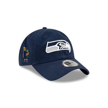 Casual Classic Bad Bunny x Seattle Seahawks Concho Navy Adjustable