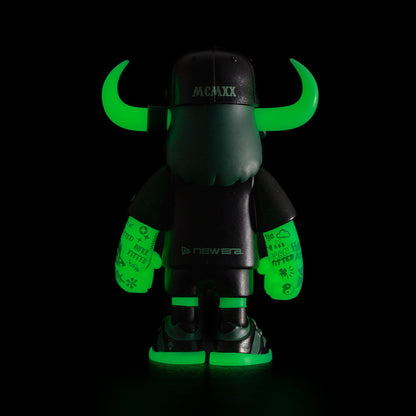 New Era 59FIFTY Day Glow-in-the-Dark FFALO Mini Buffalo Figurine 7cm