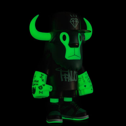 New Era 59FIFTY Day Glow-in-the-Dark FFALO Buffalo Figurine 20cm