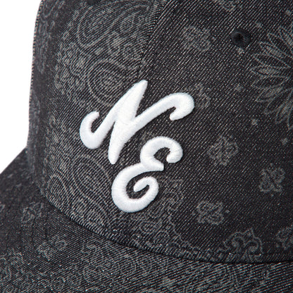 59FIFTY Pre-Curved Classic New Era Laser Burn Out Black Fitted