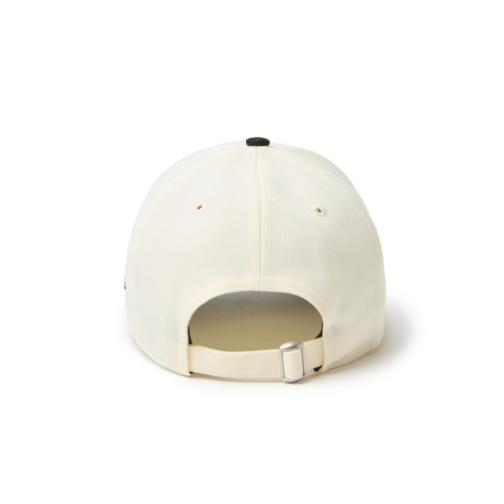 9FORTY CS San Diego Padres 2-Tone Black Visor Chrome White Black Adjustable