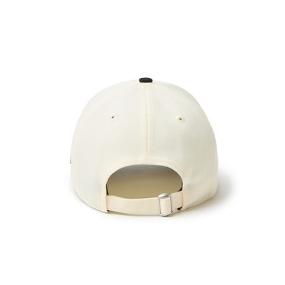 9FORTY CS San Diego Padres 2-Tone Black Visor Chrome White Black Adjustable