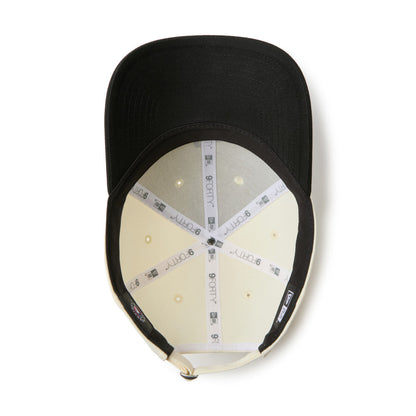 9FORTY CS San Diego Padres 2-Tone Black Visor Chrome White Black Adjustable