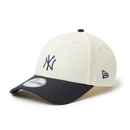 9FORTY CS New York Yankees 2-Tone Navy Visor Chrome White Adjustable