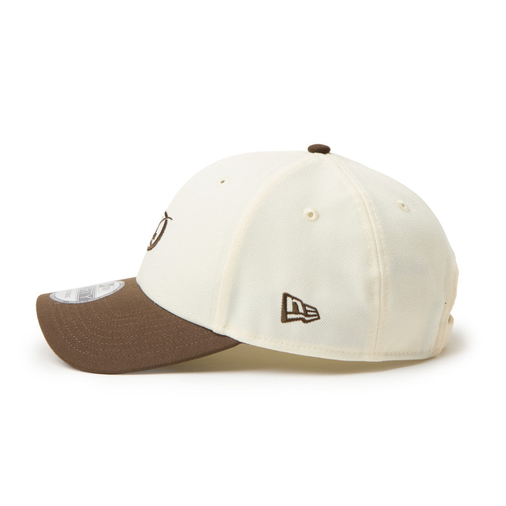 9FORTY CS Los Angeles Dodgers City Connect 2-Tone Walnut Visor Chrome White Adjsutable