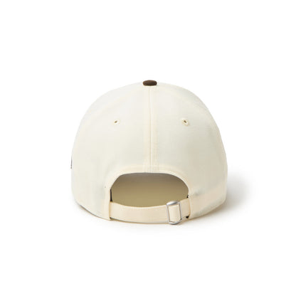 9FORTY CS Los Angeles Dodgers City Connect 2-Tone Walnut Visor Chrome White Adjsutable