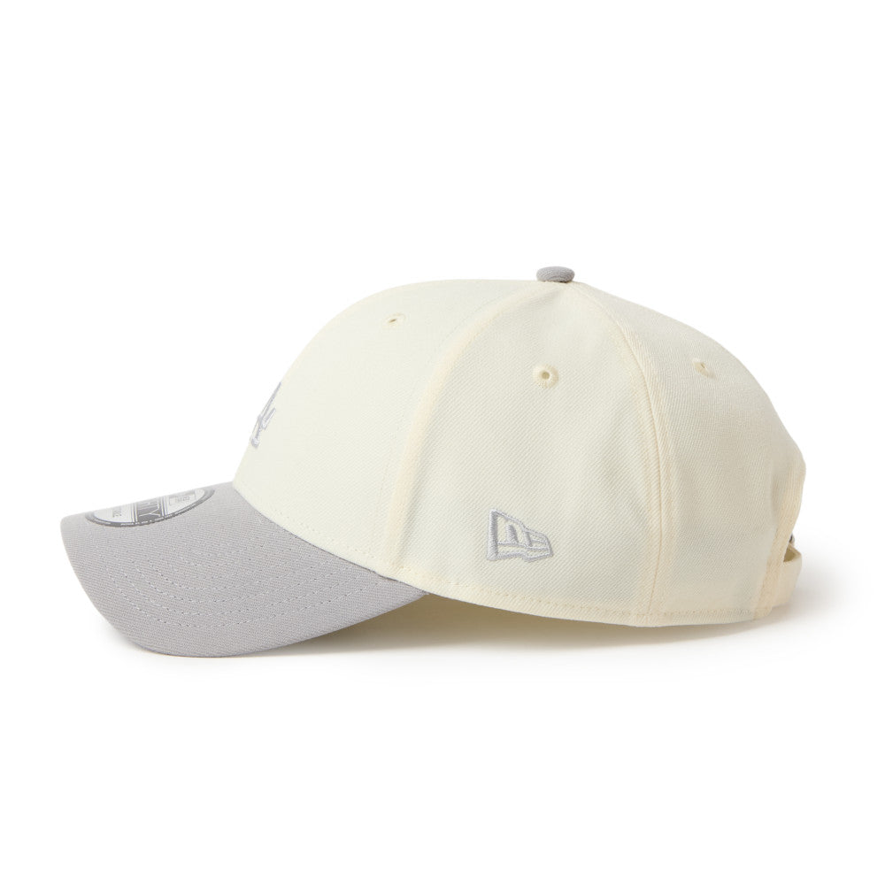 9FORTY CS Los Angeles Dodgers 2-Tone Grey Visor Chrome White Adjustable