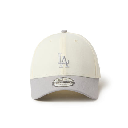 9FORTY CS Los Angeles Dodgers 2-Tone Grey Visor Chrome White Adjustable