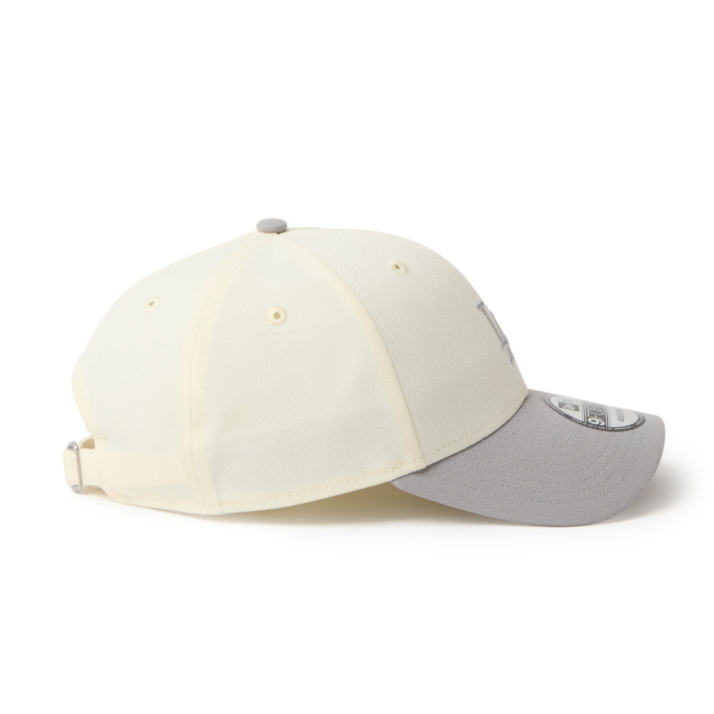 9FORTY CS Los Angeles Dodgers 2-Tone Grey Visor Chrome White Adjustable