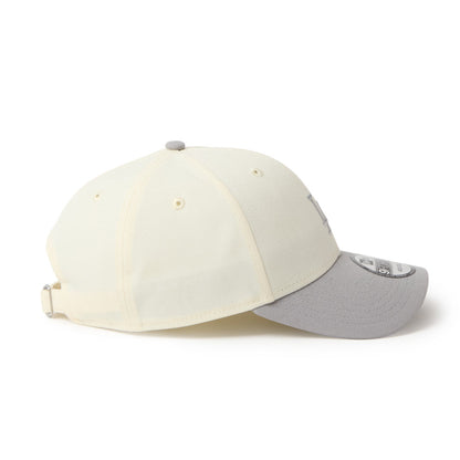 9FORTY CS Los Angeles Dodgers 2-Tone Grey Visor Chrome White Adjustable