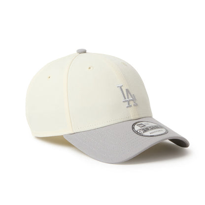 9FORTY CS Los Angeles Dodgers 2-Tone Grey Visor Chrome White Adjustable