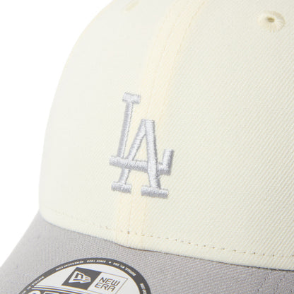 9FORTY CS Los Angeles Dodgers 2-Tone Grey Visor Chrome White Adjustable