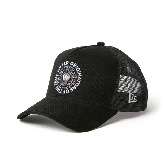 9FORTY A-Frame Trucker Corduroy OOTTF Black Snapback