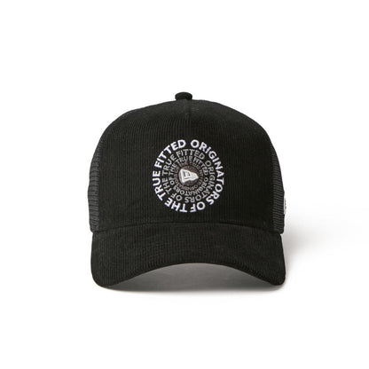 9FORTY A-Frame Trucker Corduroy OOTTF Black Snapback