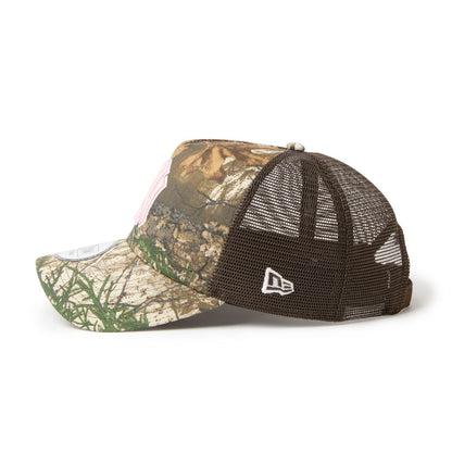 9FORTY A-Frame Trucker New York Yankees Real Tree Camo Adjustable