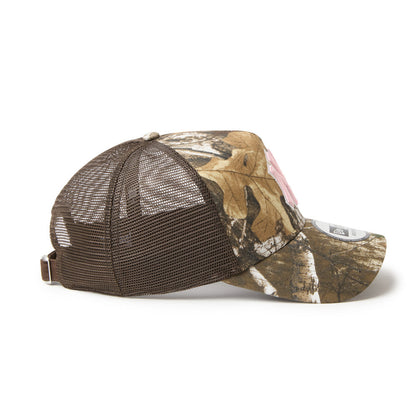 9FORTY A-Frame Trucker New York Yankees Real Tree Camo Adjustable