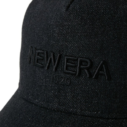 9FORTY A-Frame Trucker New Era 1920 Denim Black Snapback