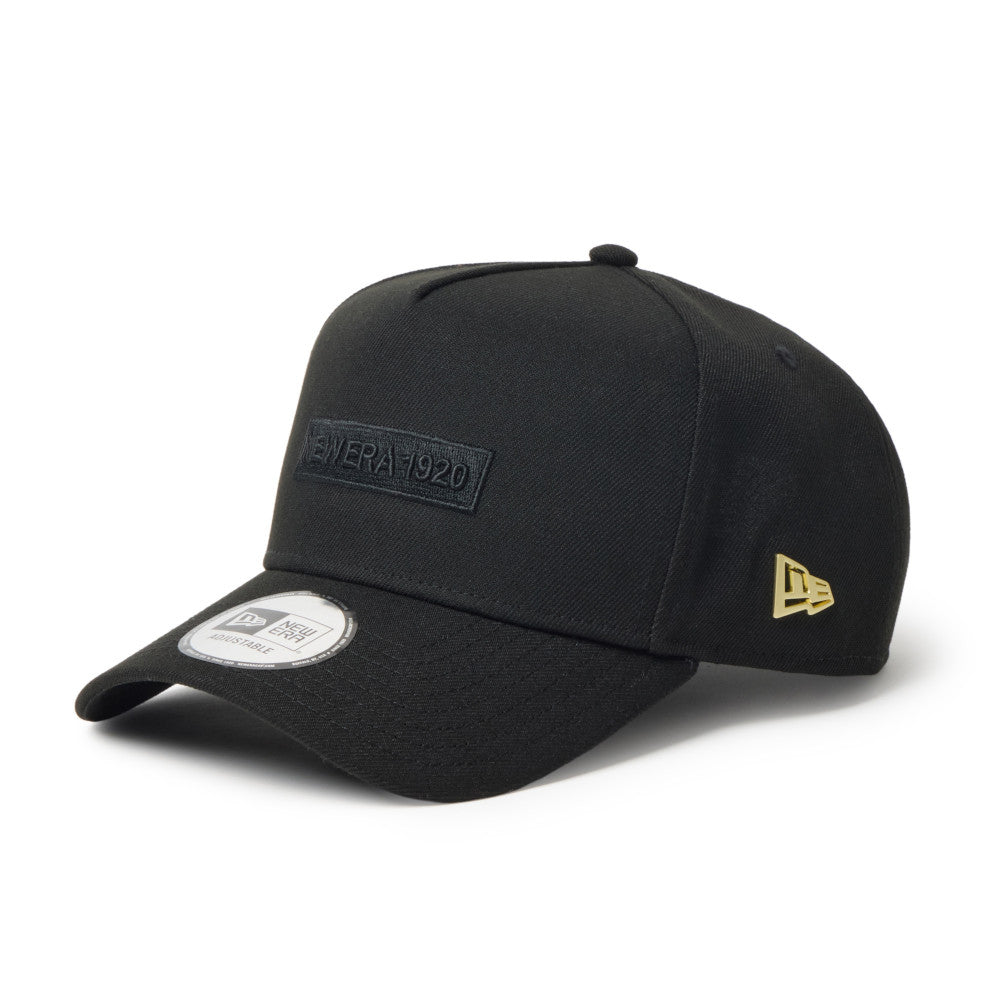9FORTY A-Frame Metal Flag New Era 1920 Black/Gold Snapback