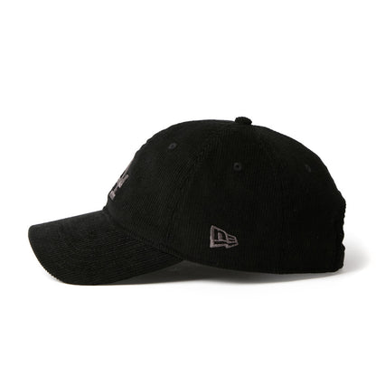 9TWENTY Los Angeles Dodgers Corduroy Black Adjustable