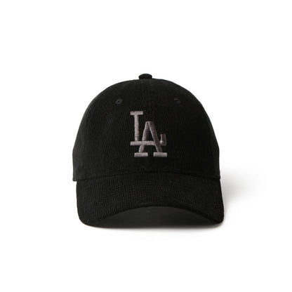 9TWENTY Los Angeles Dodgers Corduroy Black Adjustable