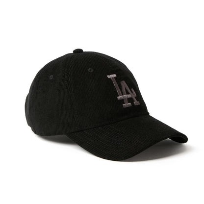 9TWENTY Los Angeles Dodgers Corduroy Black Adjustable