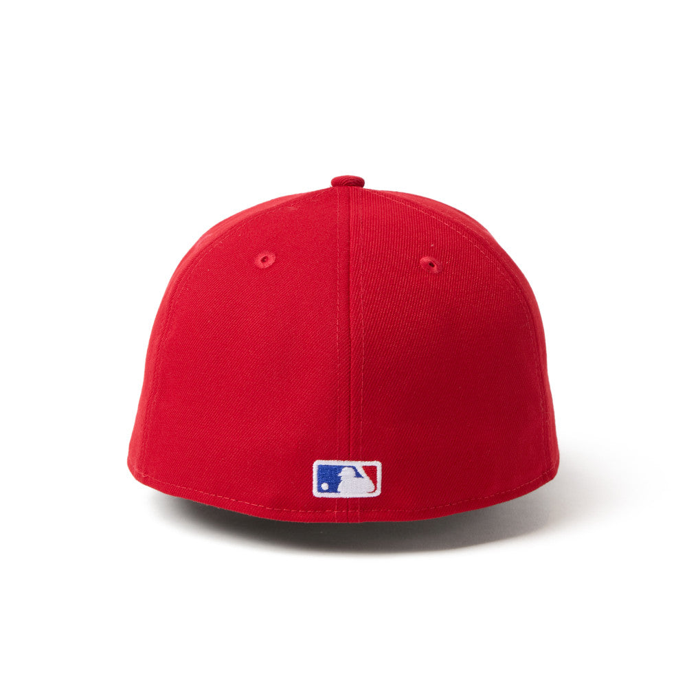 59FIFTY New York Yankees MLB Scarlet White Fitted